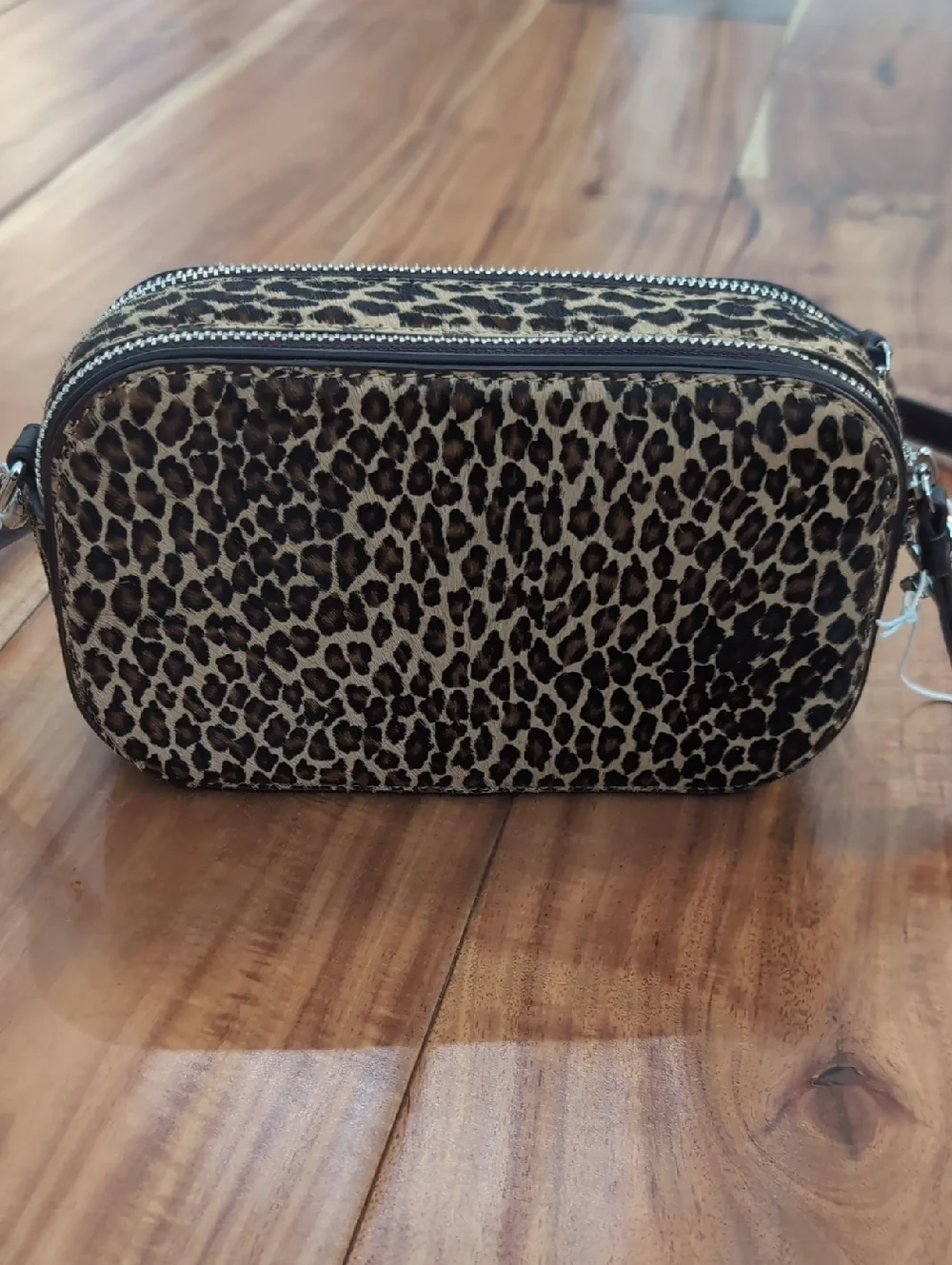 Tory Burch Miller Mini Leopard Print Calf Hair Crossbody + Dust & Gift Bag Nwt❤️